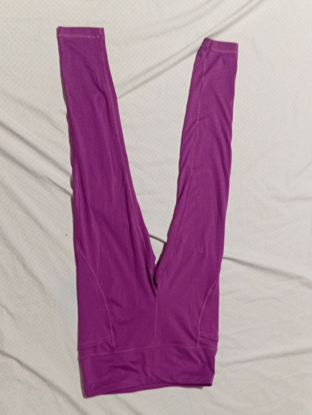 Athletic Works Purple Seamless Stretch Leggings - Picture 1 of 3